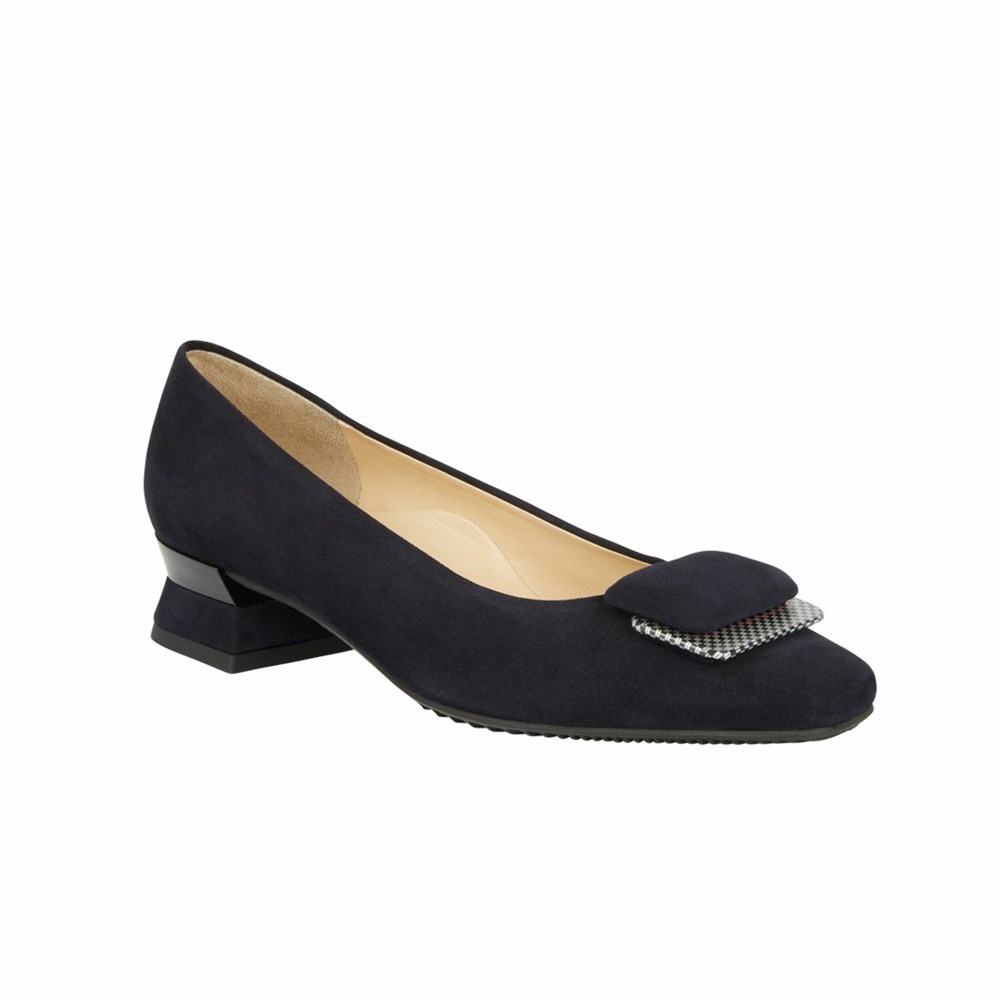 Brunate A Special Leather Accessory Women's Pumps Black | 96CORQSKP