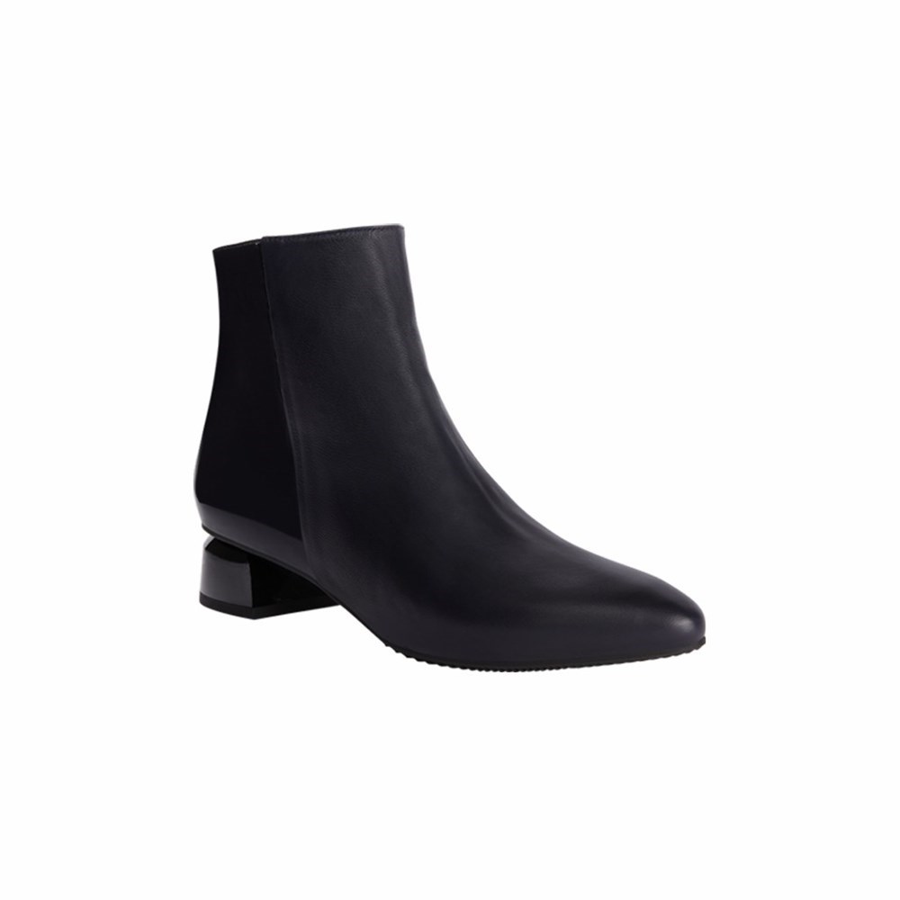 Brunate Bootie Women's Pumps Black | 18KUACQTD