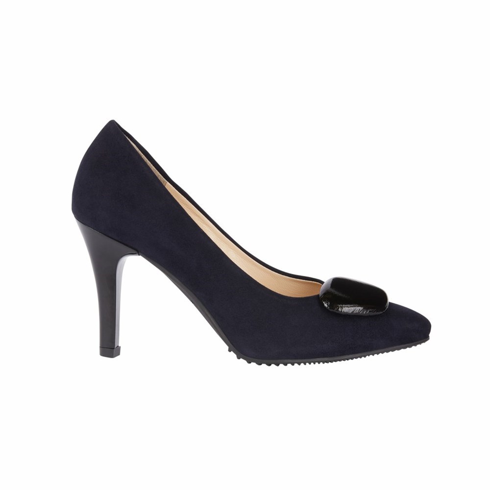 Brunate Botton Accessory Women's Pumps Black | 65CKFDQIW