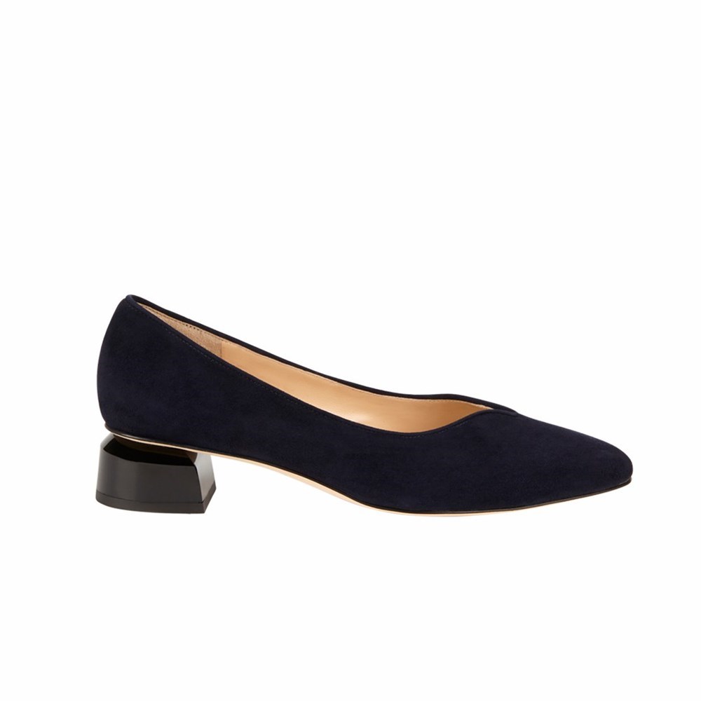 Brunate One Of Our Iconic Models Women's Pumps Blue | 85HVDRIUY