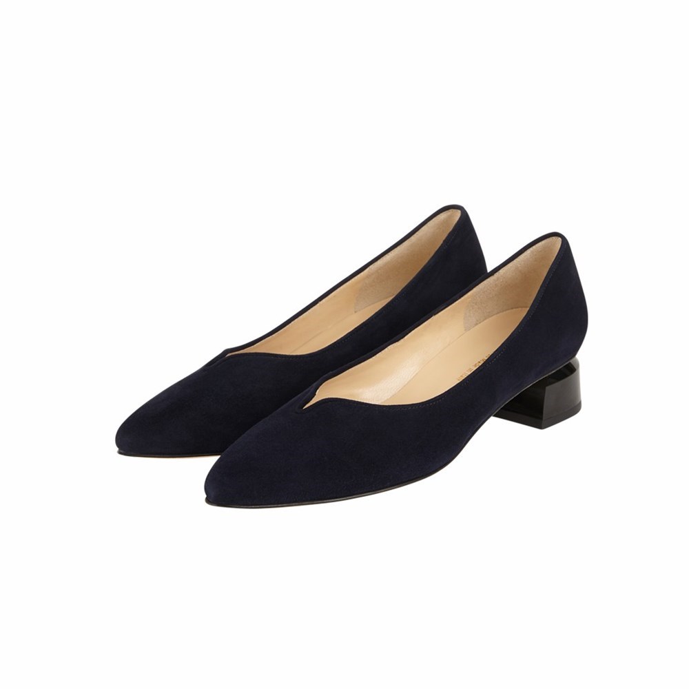 Brunate One Of Our Iconic Models Women's Pumps Blue | 85HVDRIUY