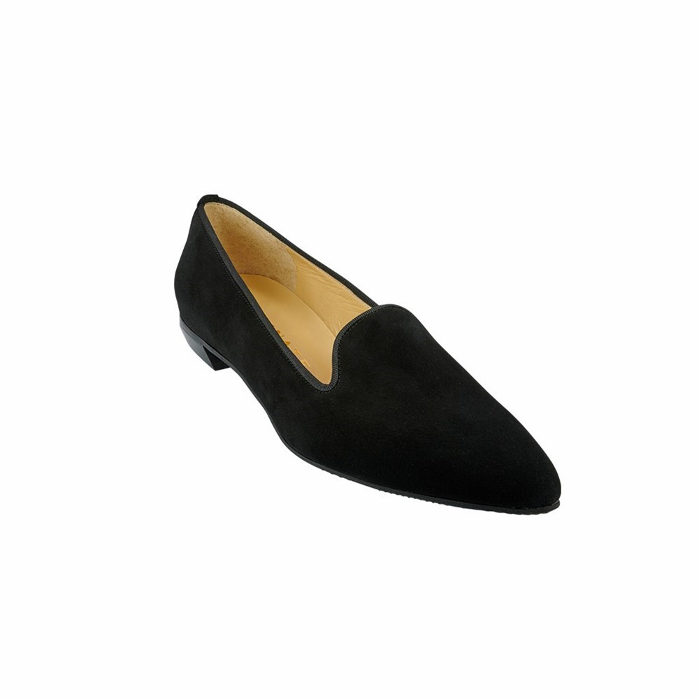 Brunate Pointy Slipper Style Flat Women's Flat Shoes Black | 08BNLPOTV