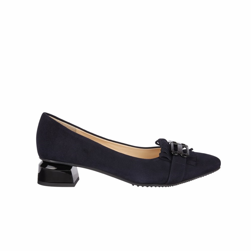 Brunate Slipper With Tassels And Metal Accessory Women's Pumps Black | 93VCSYIXQ