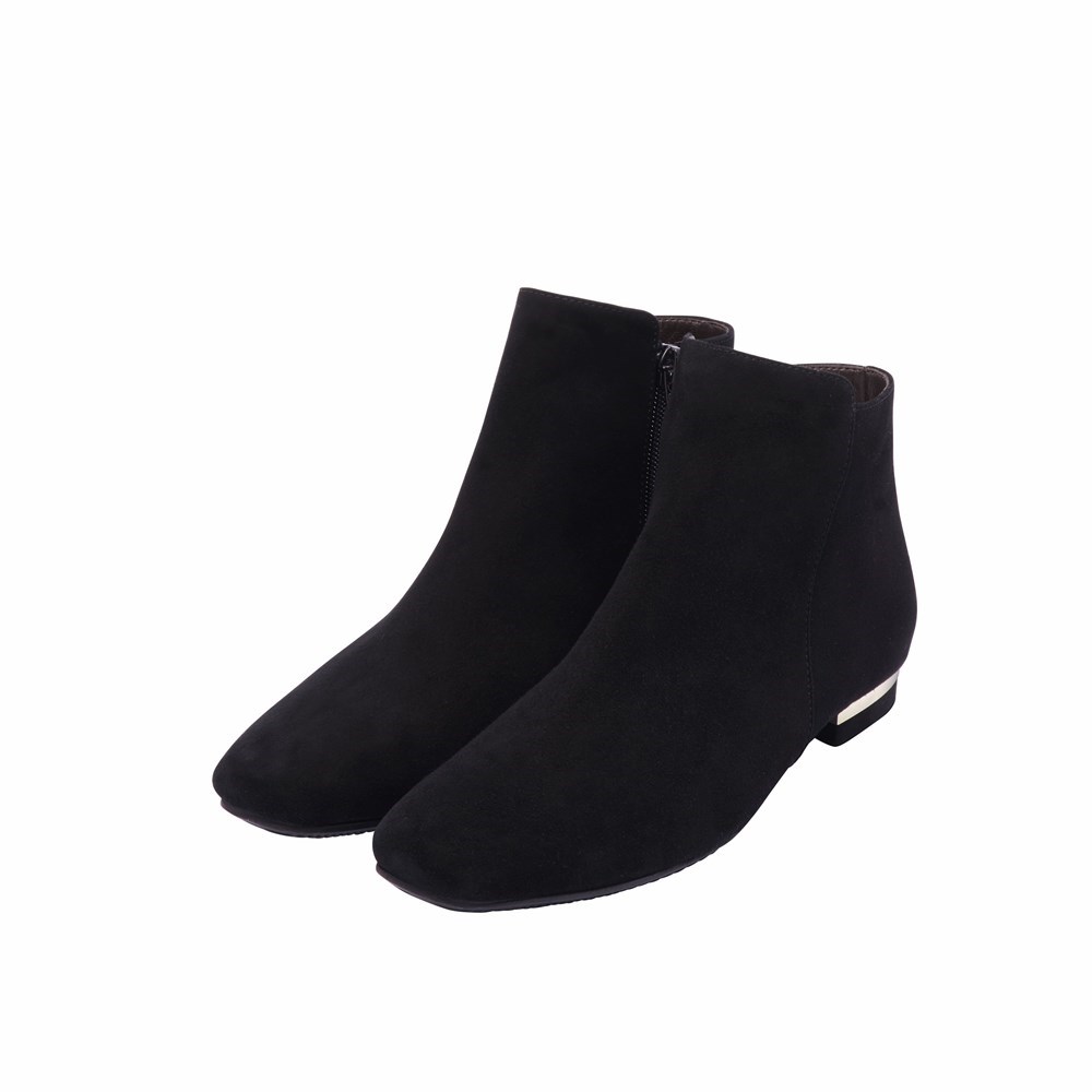 Brunate Squared Bootie Women's Ankle Boots Black | 65MQNGKRS