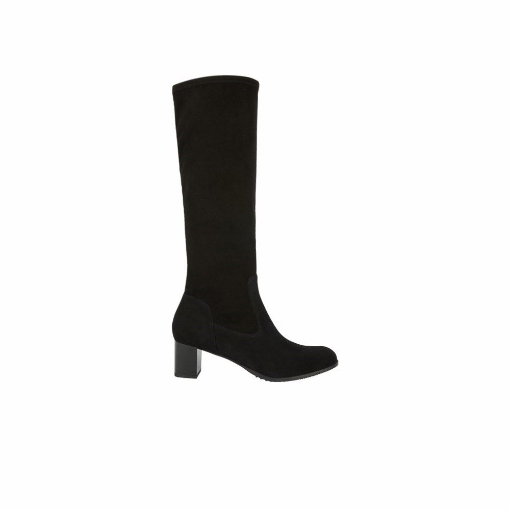 Brunate Stretch Boot Women's Knee High Boots Black | 78QEYNRGT