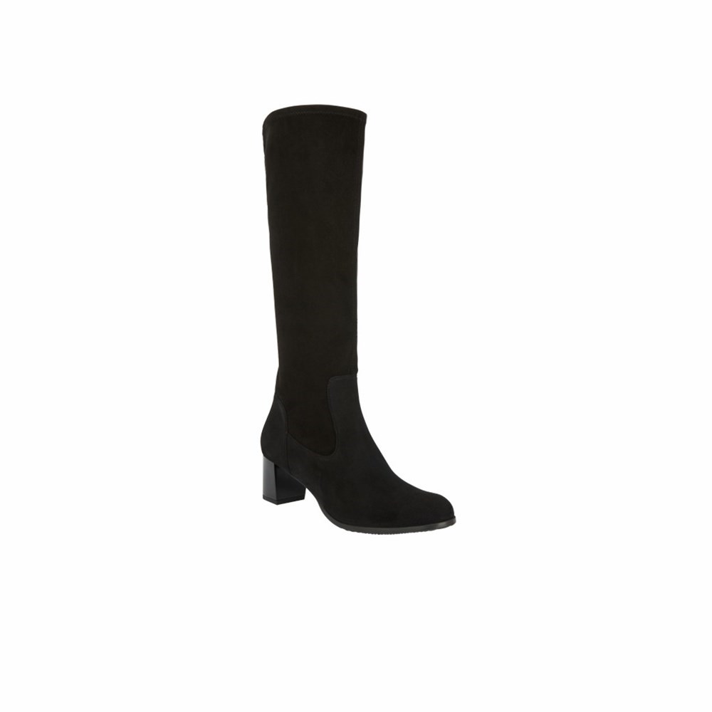 Brunate Stretch Boot Women's Knee High Boots Black | 78QEYNRGT