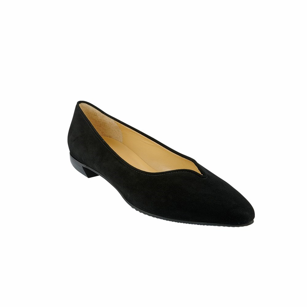 Brunate Timeless Ballerina Women's Flat Shoes Black | 94UMQVKSJ