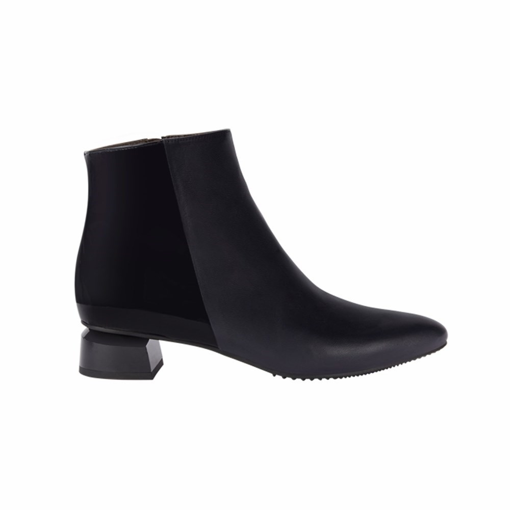 Brunate Women's Ankle Boots Black | 41RTNZWJD