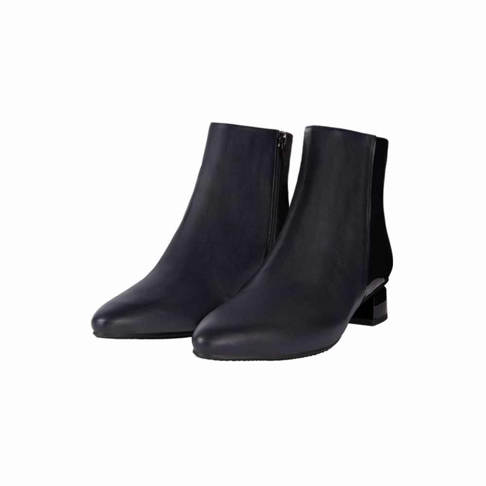 Brunate Women's Ankle Boots Black | 41RTNZWJD